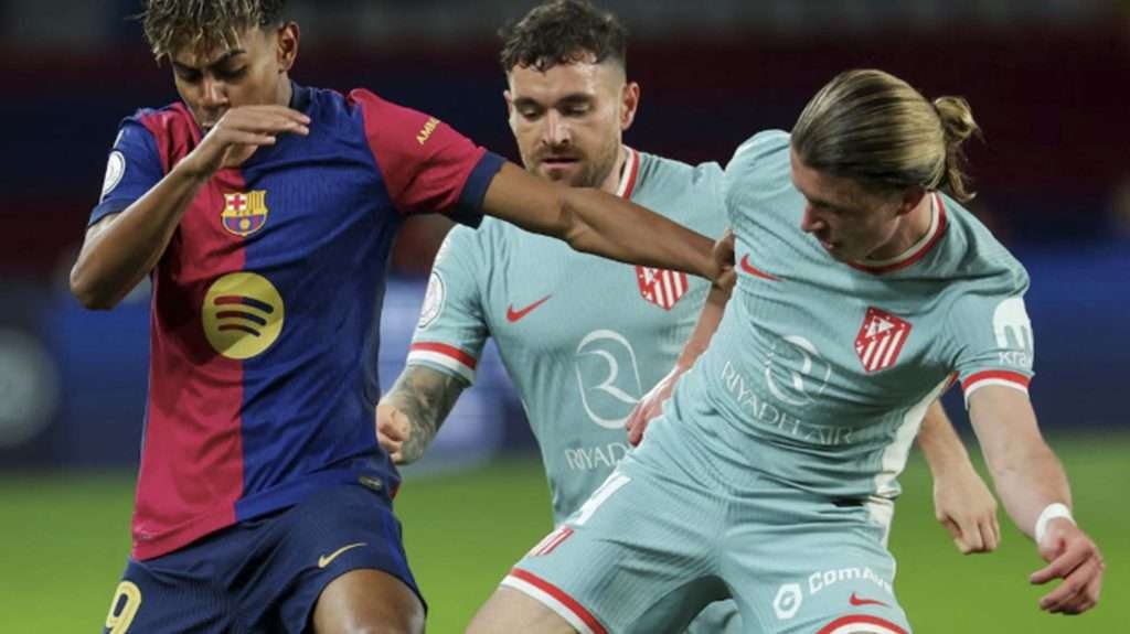 Barcelona y Atlético de Madrid empatan en tremendo duelo de ocho goles