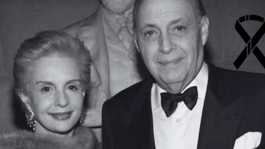 Carolina Herrera de luto: fallece su esposo Reinaldo Herrera Guevara