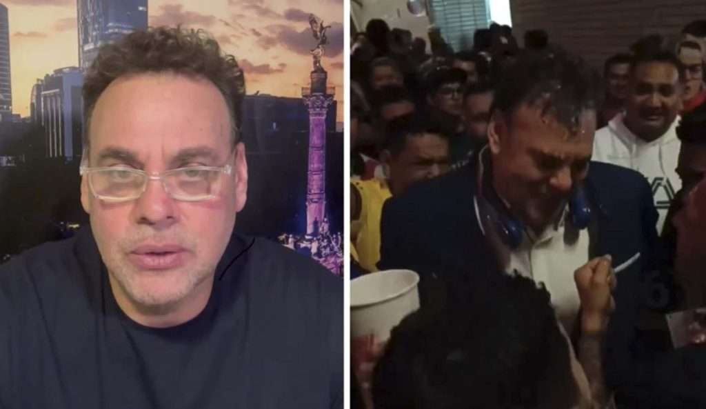 David Faitelson sufre agresión sexual en el estadio Akron tras el Chivas-América