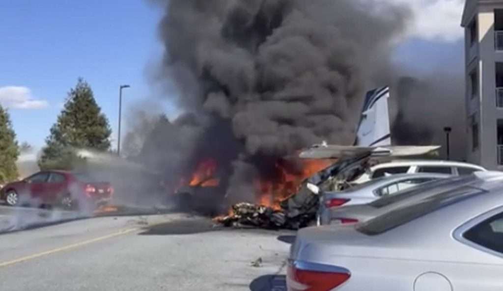 Video muestra las impactantes secuelas del accidente aéreo en Pensilvania