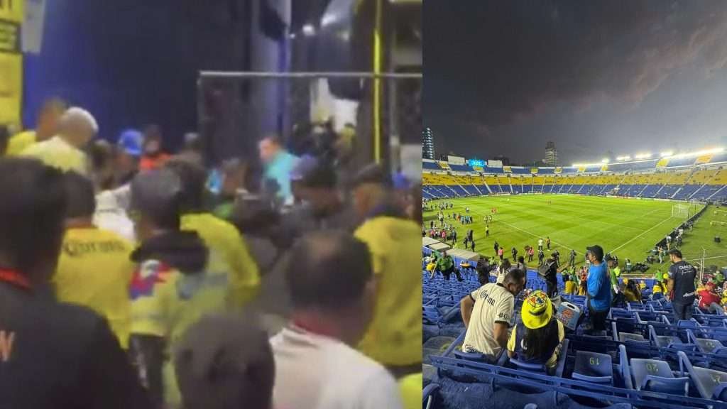 América vs Chivas: Violencia deja a un reportero herido