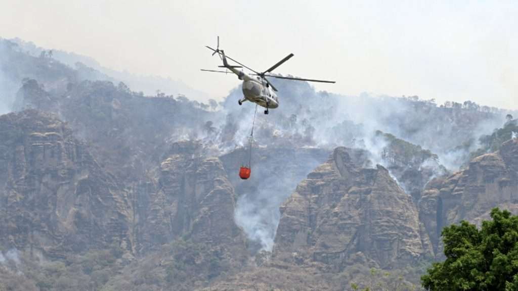 Incendio forestal en el Tepozteco: más de 100 hectáreas afectadas