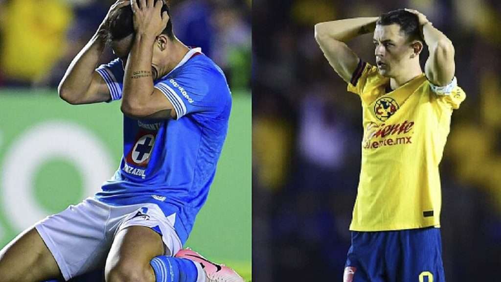 América y Cruz Azul empatan sin goles en un partido parejo
