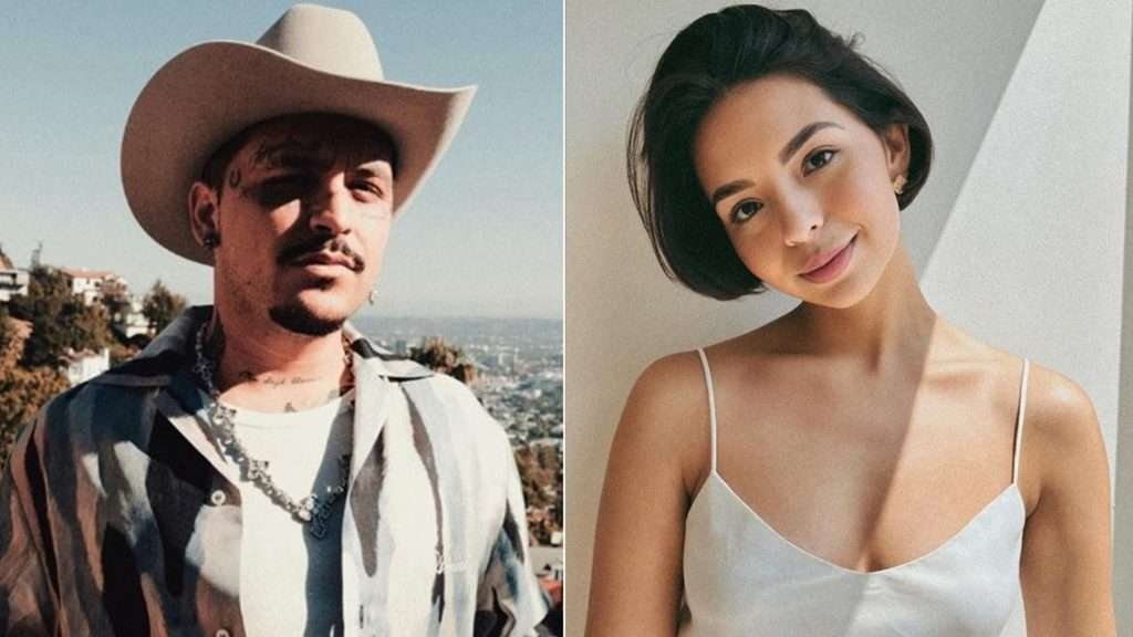Christian Nodal se burla de la frase viral de Ángela Aguilar EN VIVO