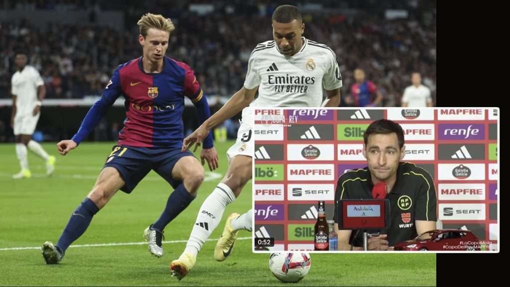 Árbitro llora; revela cómo afectan los videos del Real Madrid