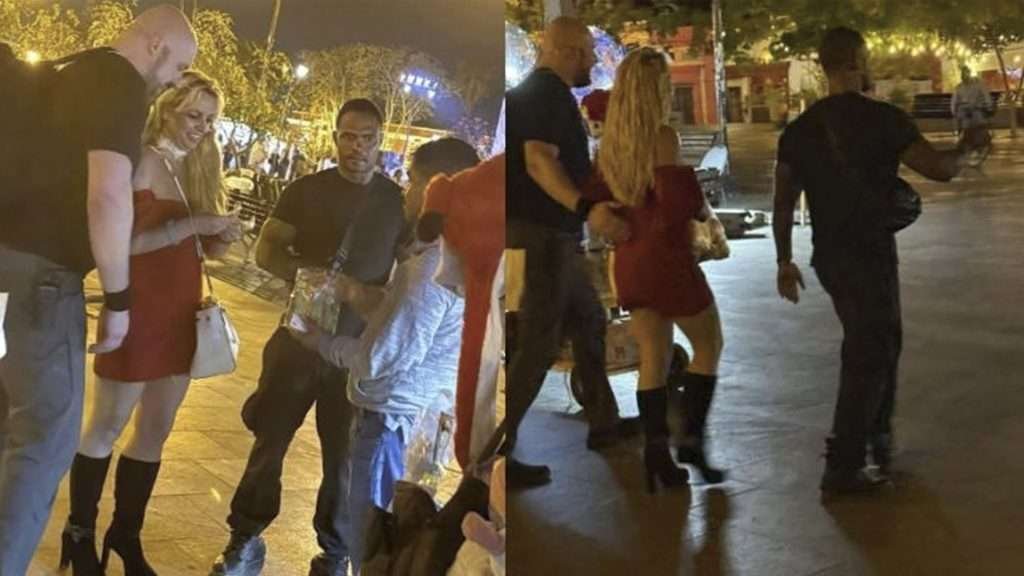 Britney Spears disfruta de un paseo nocturno en Los Cabos