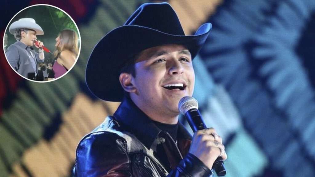 Christian Nodal genera polémica tras gesto íntimo con fan en concierto