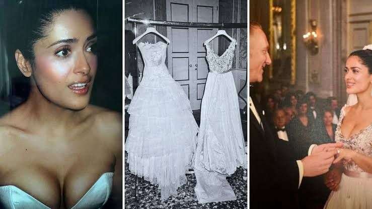 Salma Hayek revela que fue obligada a casarse con su esposo François-Henri Pinault