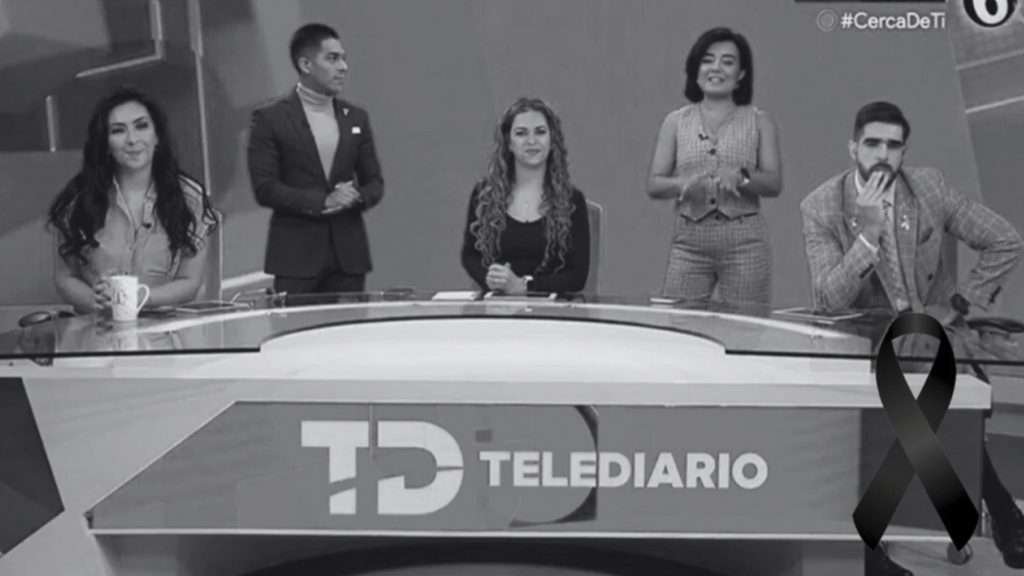 Telediario llora a Karen Gabriela, joven productora fallecida a los 27 años