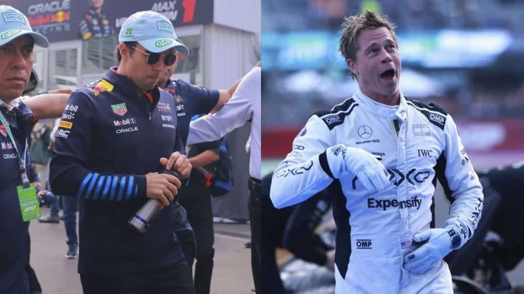 Checo Pérez 'protagoniza' el nuevo tráiler de la película de Brad Pitt