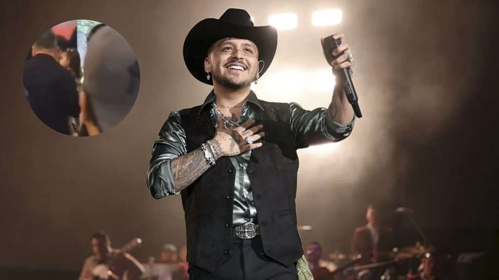 Christian Nodal se reencuentra con su hija Inti en México