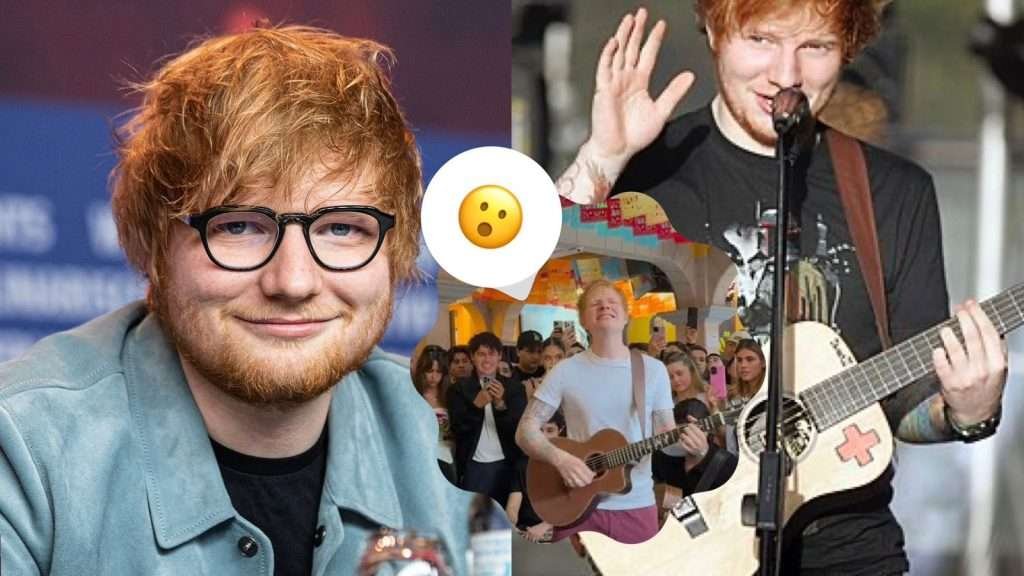 Ed Sheeran canta con mariachis en Garibaldi y sorprende a fans en la CDMX