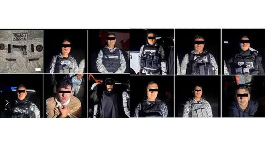 11 guardias nacionales detenidos por huachicol en Guanajuato