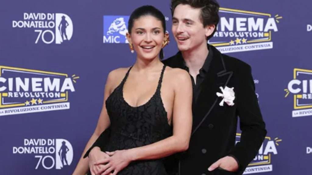 Kylie Jenner y Timothée Chalamet aparecen juntos por primera vez en una alfombra roja