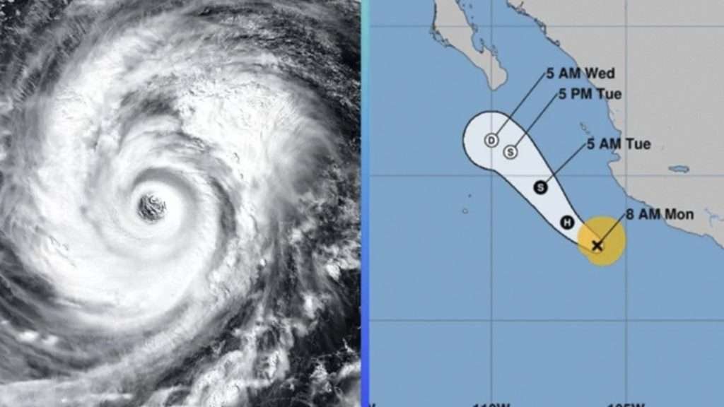 Bárbara ya es huracán: avanza hacia costas con lluvias en Jalisco, Colima y Michoacán