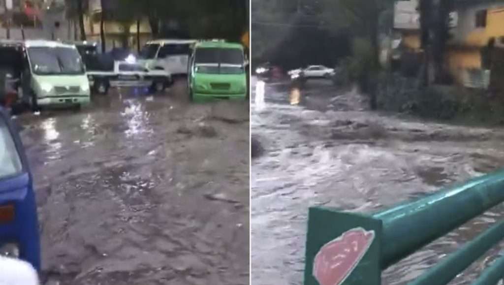 Lluvias torrenciales causan desborde de presa en Álvaro Obregón, activan alerta