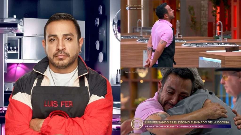 Luis Fernando Peña queda fuera de MasterChef