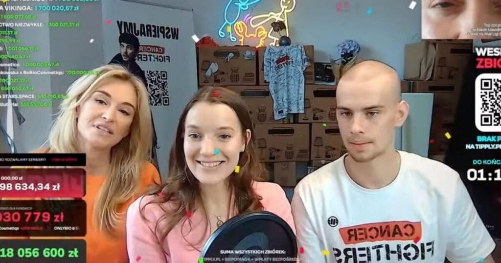 Transmisión benéfica cáncer infantil Polonia