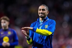 Raphinha Barcelona Champions arbitraje