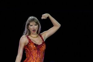 Taylor Swift voz marca comercial IA