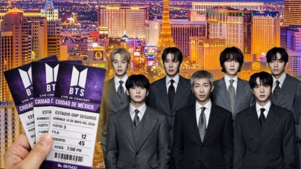 Boletos BTS extranjeros