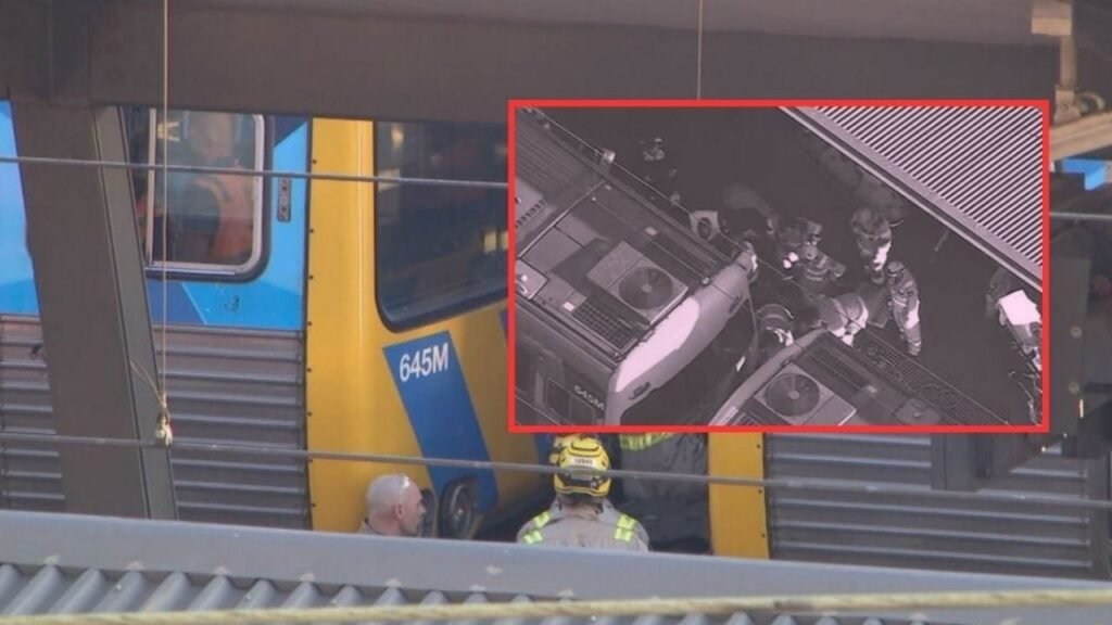 niño arrastrado tren australia