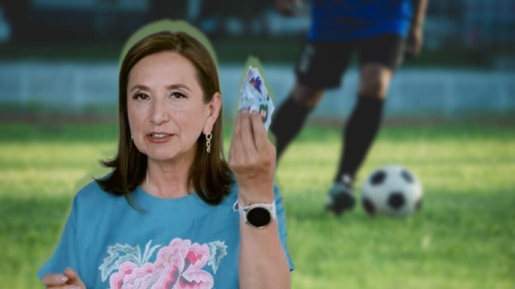 Xóchitl Gálvez álbum Panini Mundial 2026