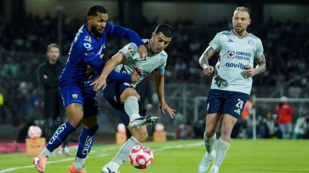 Cruz Azul vs Pumas