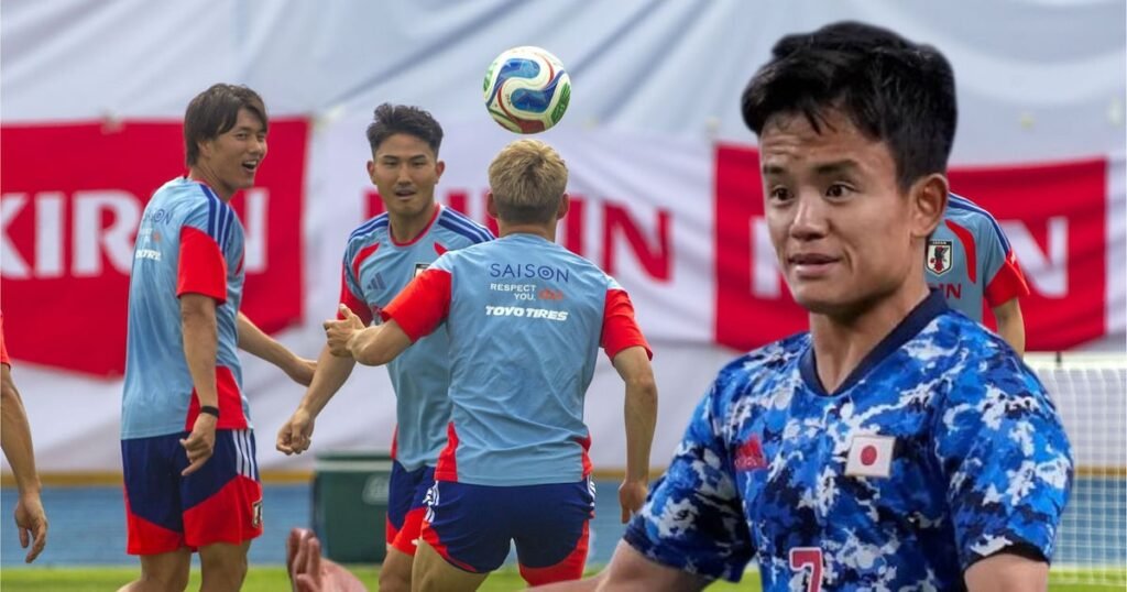 Selección de Japón entrenamiento Mundial 2026