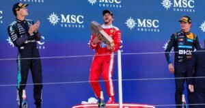 Lewis Hamilton Ferrari Barcelona