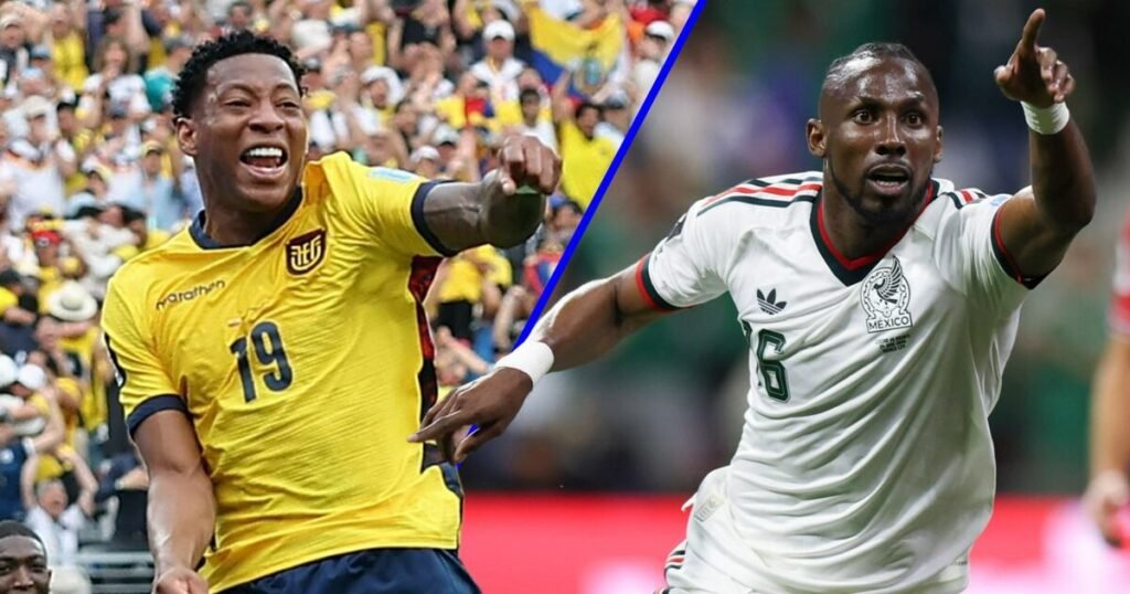 México vs Ecuador historial fútbol