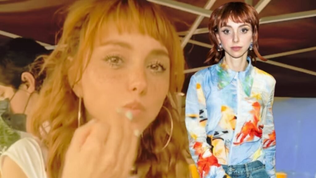 Natalia Téllez hábito al comer