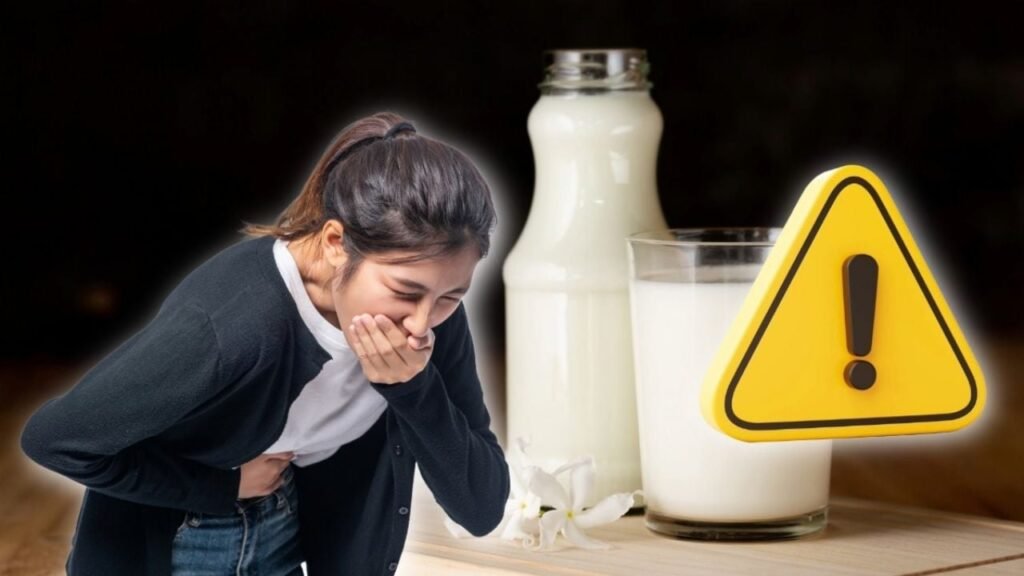 leche contaminada