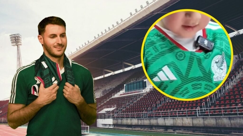 Santi Giménez niño suéter viral