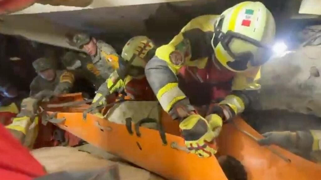Rescate niño Venezuela ejército mexicano