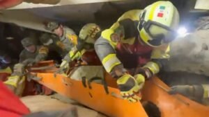 Rescate niño Venezuela ejército mexicano