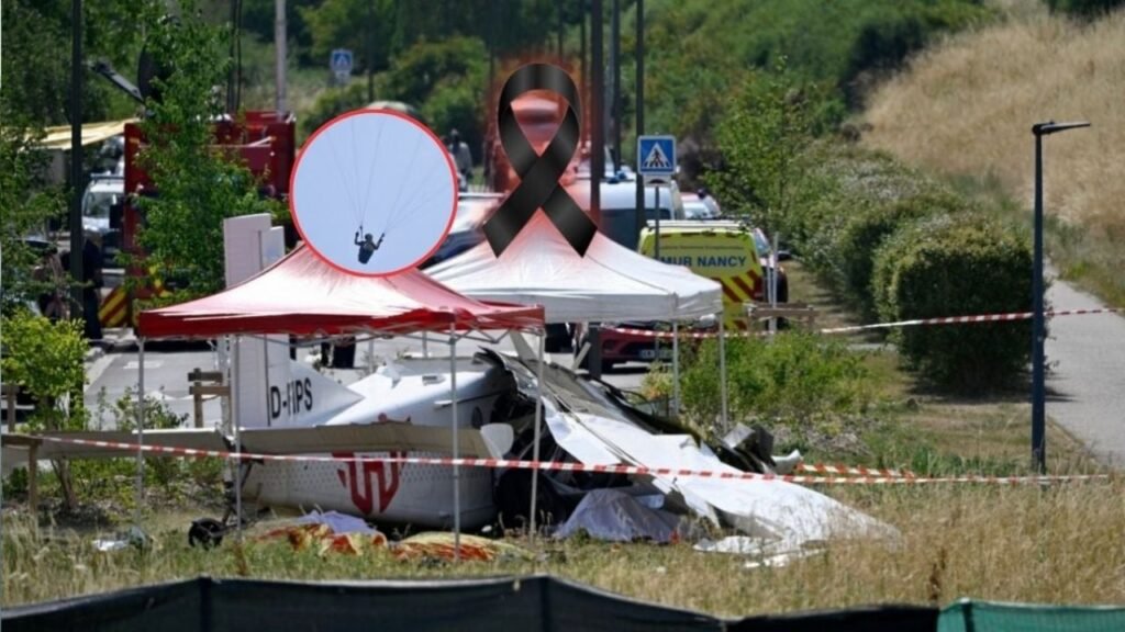 Accidente paracaidismo Francia