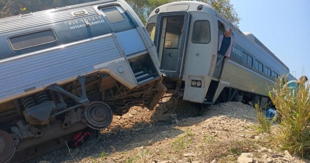 Descarrilamiento Tren Interoceánico Oaxaca