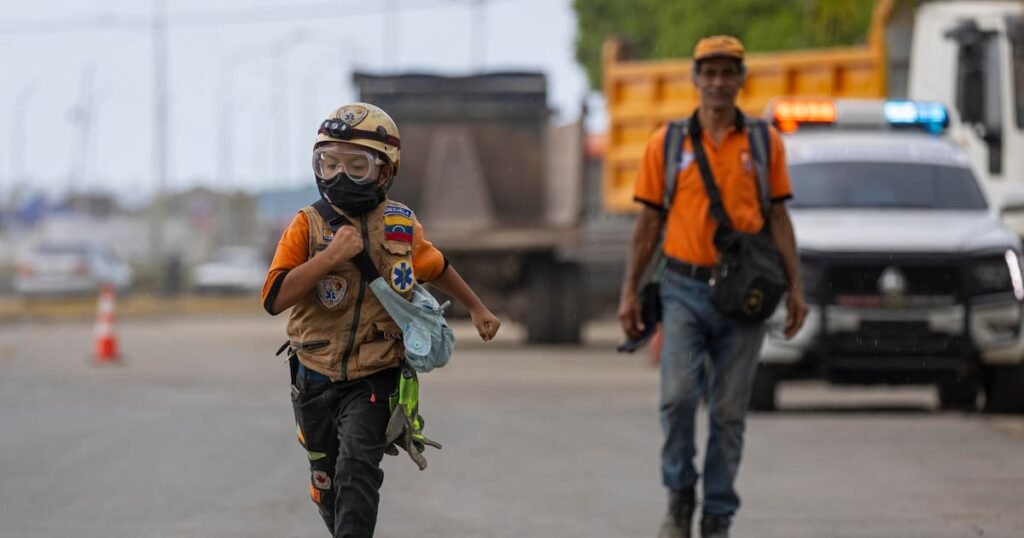 Niño rescatista Venezuela