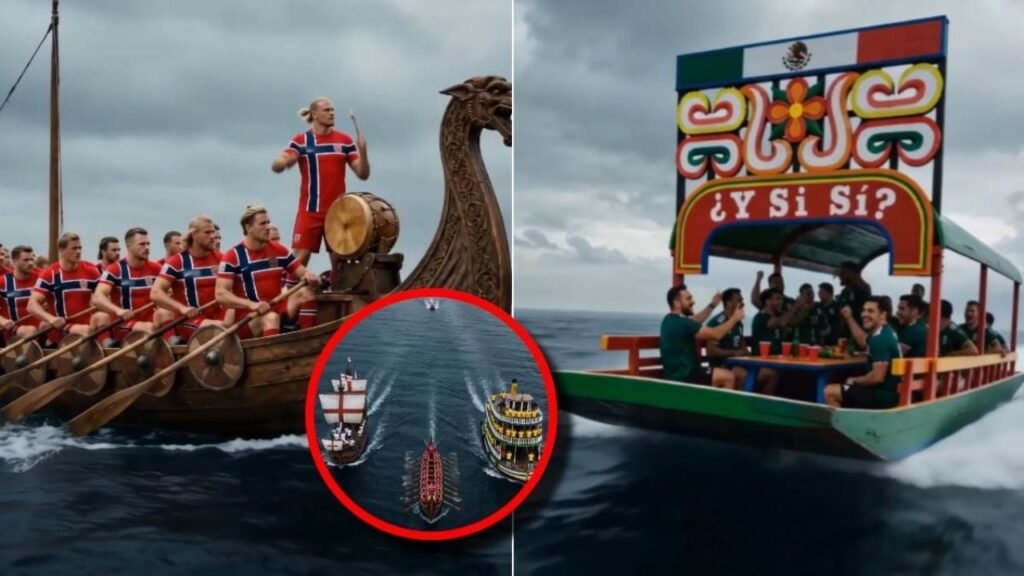 Selección Mexicana trajinera viral