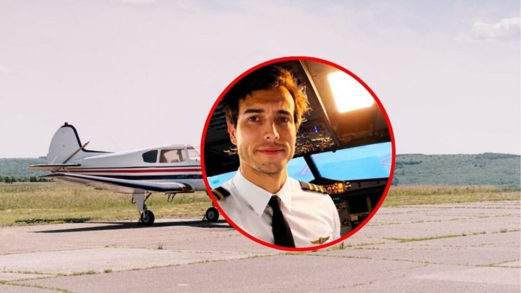 Instructor de vuelo cae de avioneta