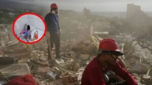 Niño protege hermana terremoto Venezuela