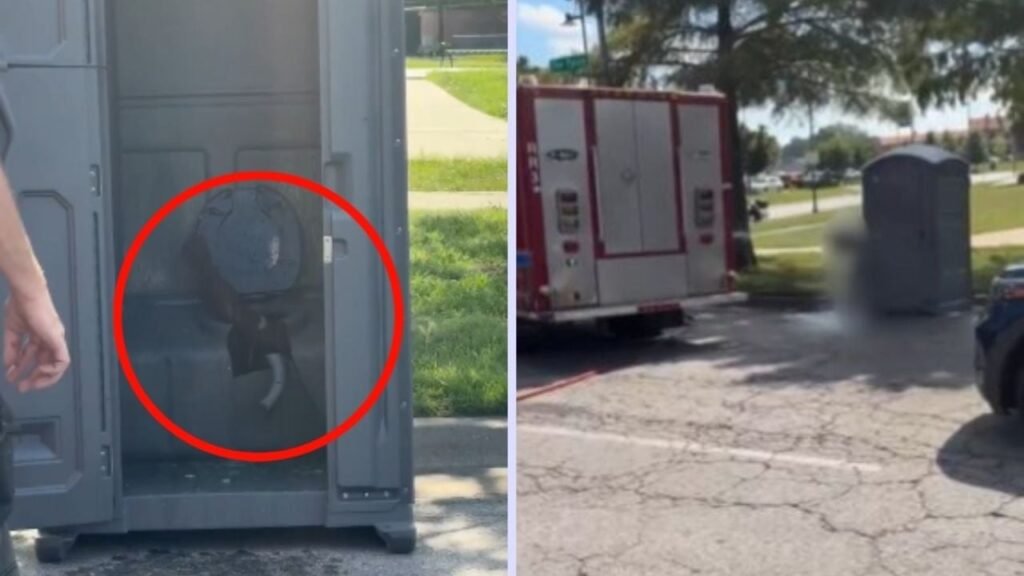 rescate baño portátil Kansas