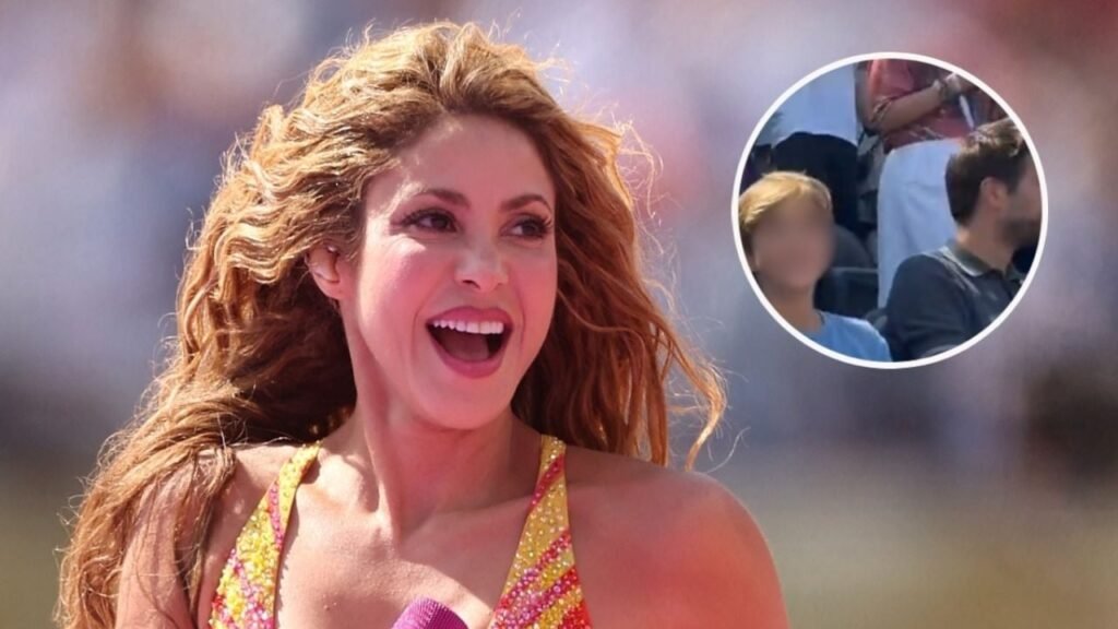 Hijo de Shakira canta en Mundial con Piqué