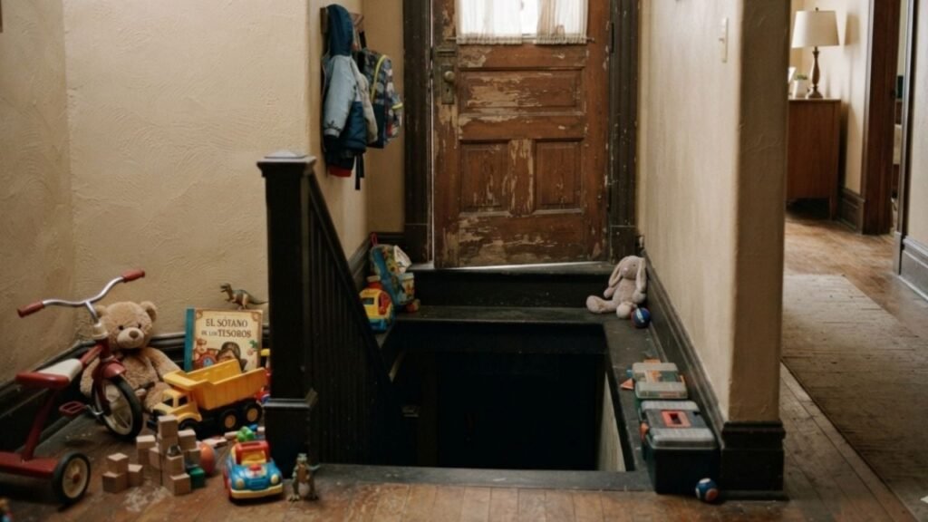 Guardería Francia niños sótano