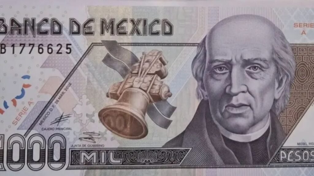 billete mexicano codiciado