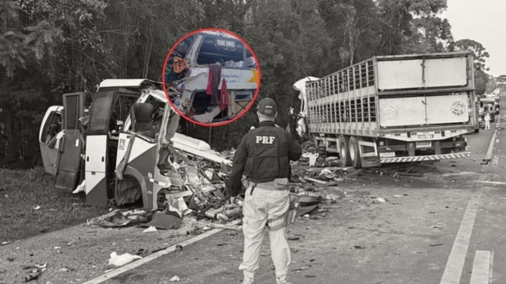 Accidente autobús Brasil