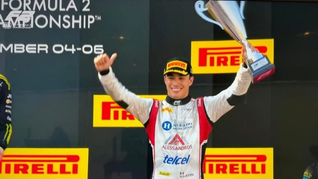 Noel León Fórmula 2 Monza
