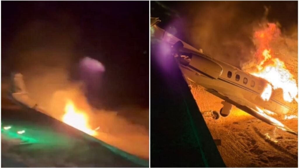 accidente avión Rey Vaqueiro