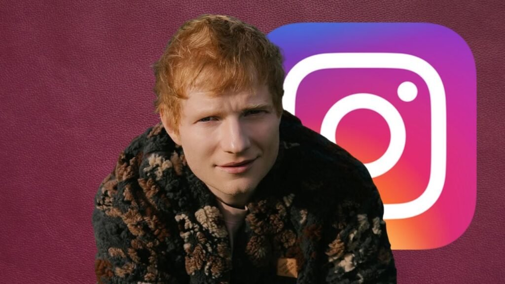 Ed Sheeran seguidores Instagram